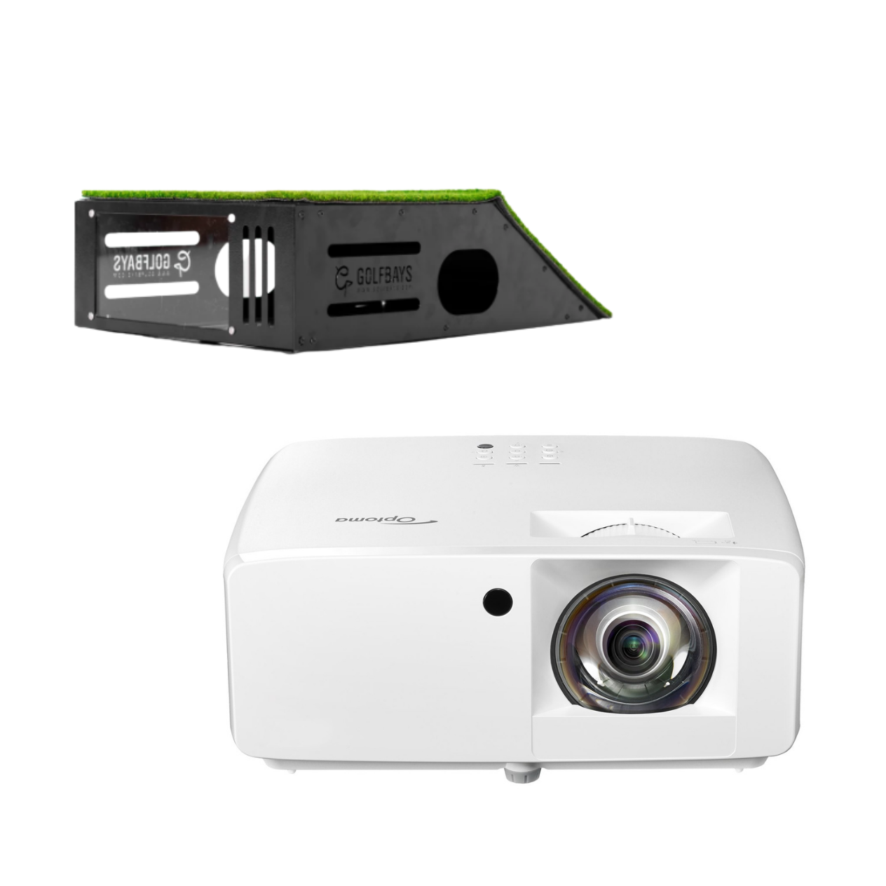 Optoma ZK431ST 4K leysiskjávarpi + gólffestingartaska