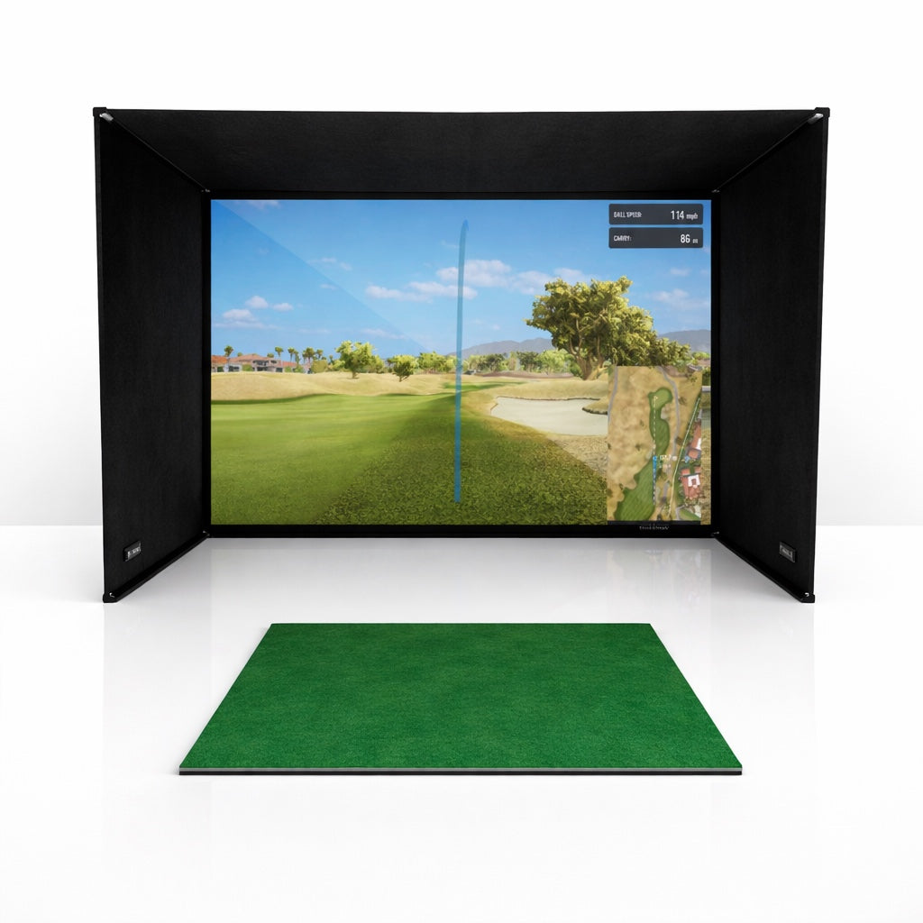 SimBox Golf Simulator Enclosure - 7 sizes