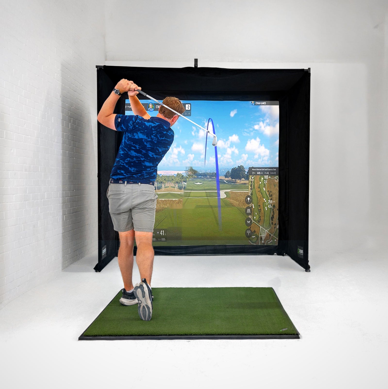 SimBox golfhermi-umgjörð - 7 stærðir
