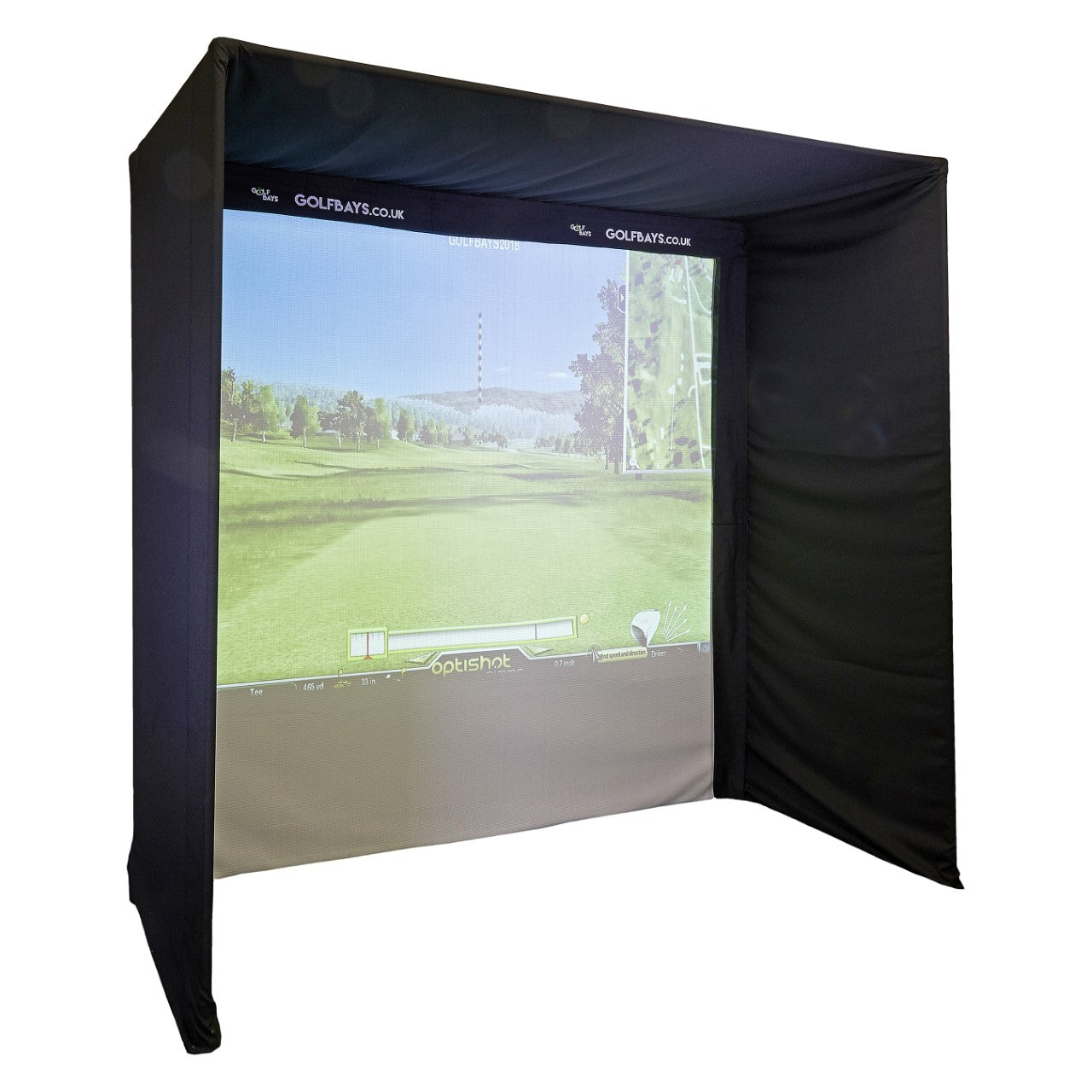 EASYSIM GOLF SIMULATOR ENCLOSURE - custom golf enclosures